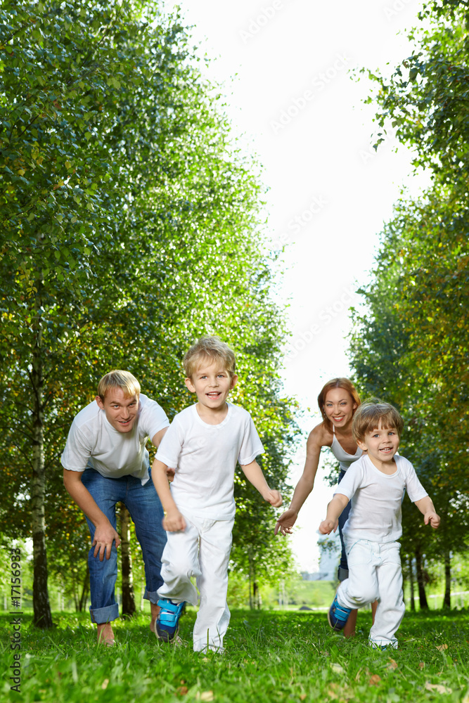 Running children Running children