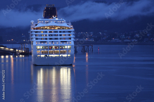 Cruise Ship in Alaska