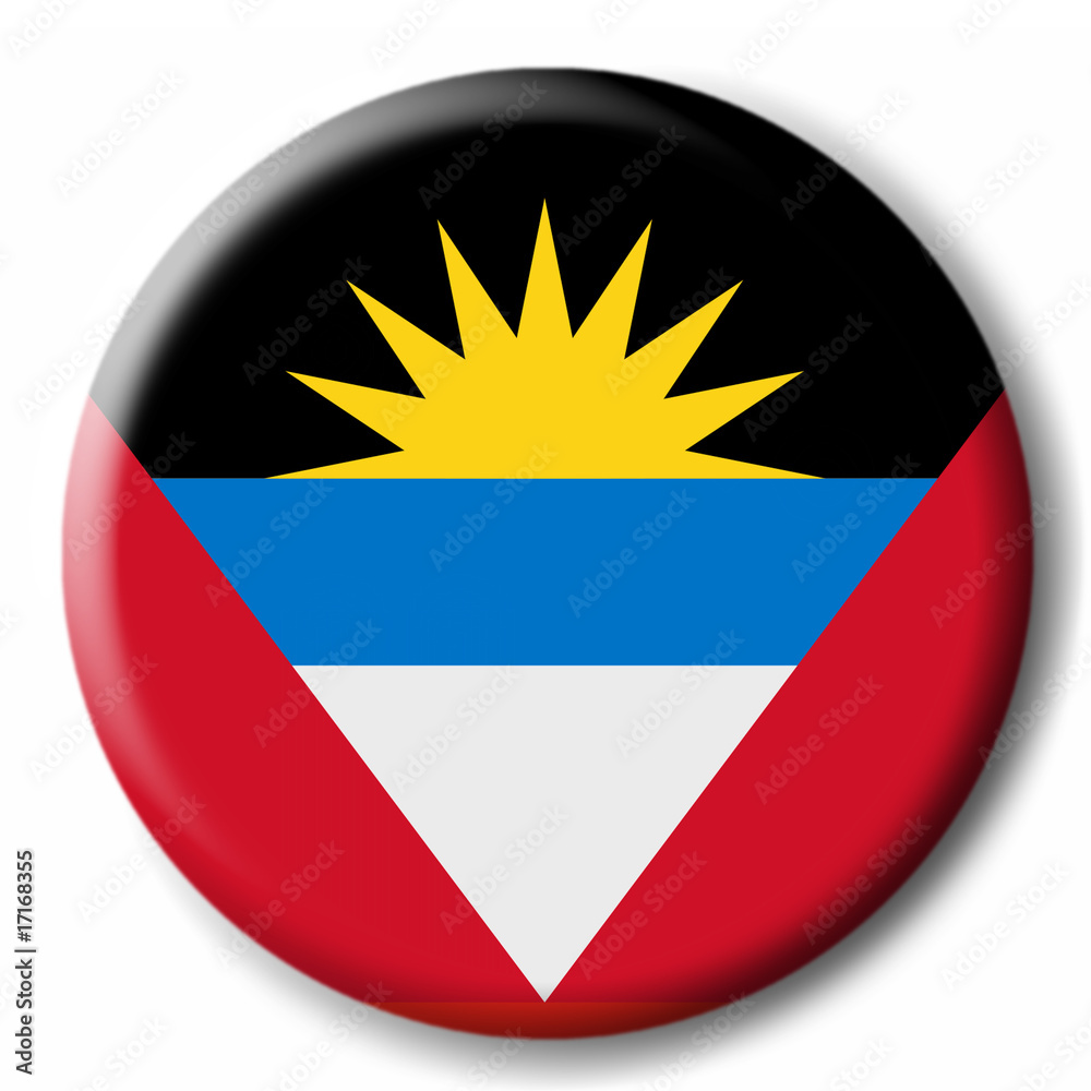 Button Antigua and Barbuda Button Antigua and Barbuda