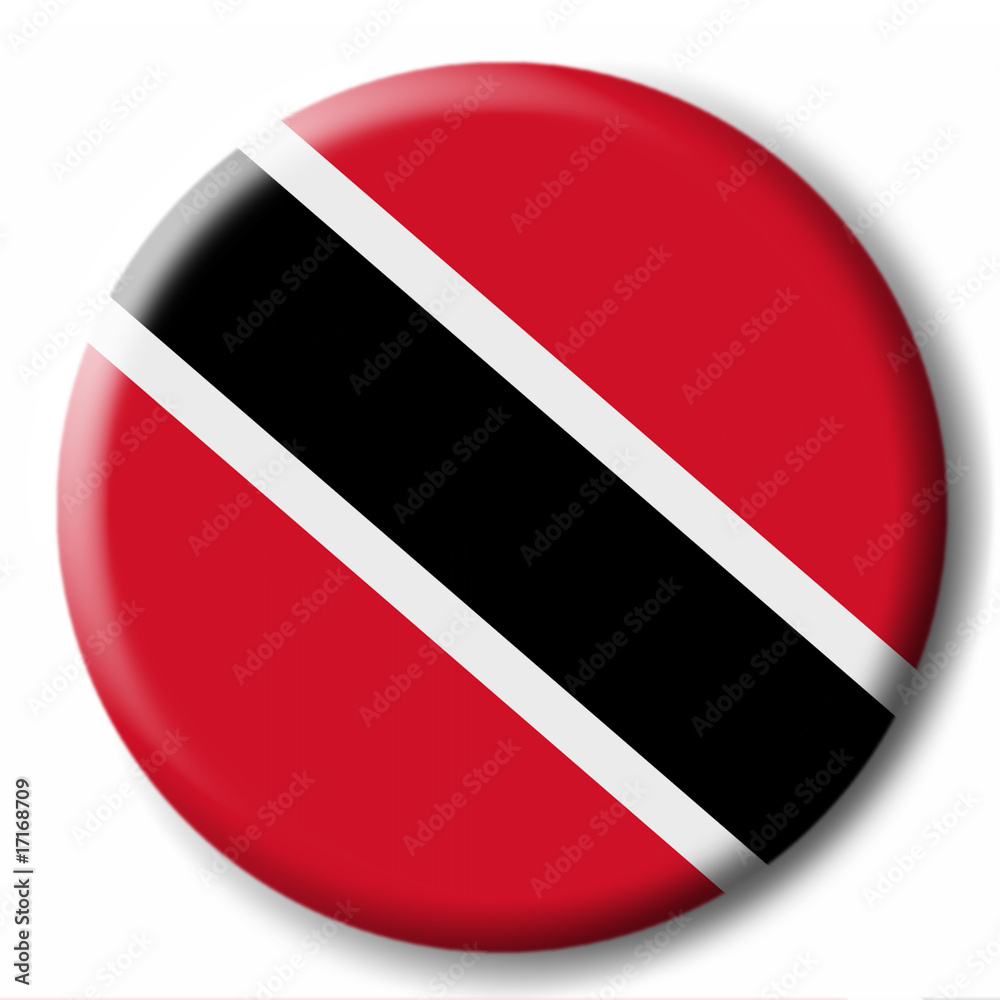 Obraz premium Button Trinidad and Tobago