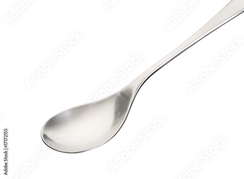 Spoon isolated on a white