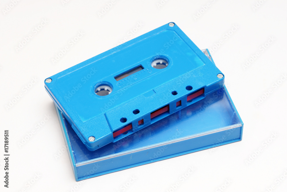 blaue audio cassette blaue audio cassette
