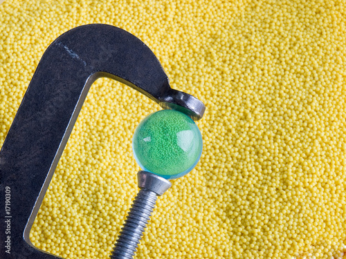 Micrometer with Beads and B...