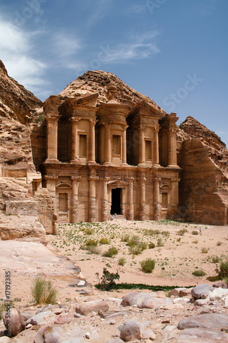 Ruinen eines antiken Tempels in Amman, Jordanien