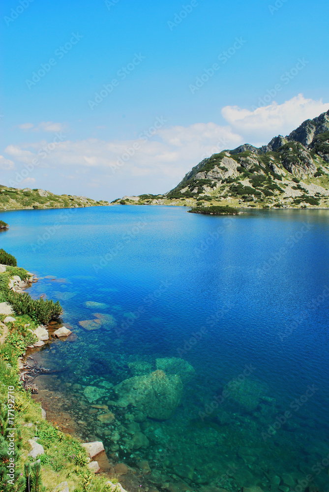 mountain lake, Bulgaria, Pirin mountains