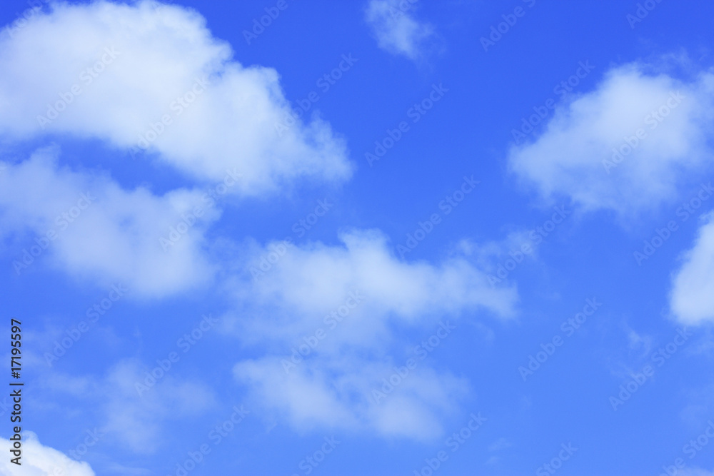 Fototapeta premium niebieskie niebo