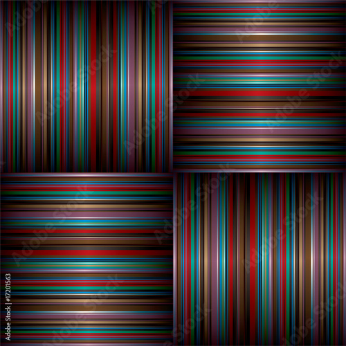 large stripe weave