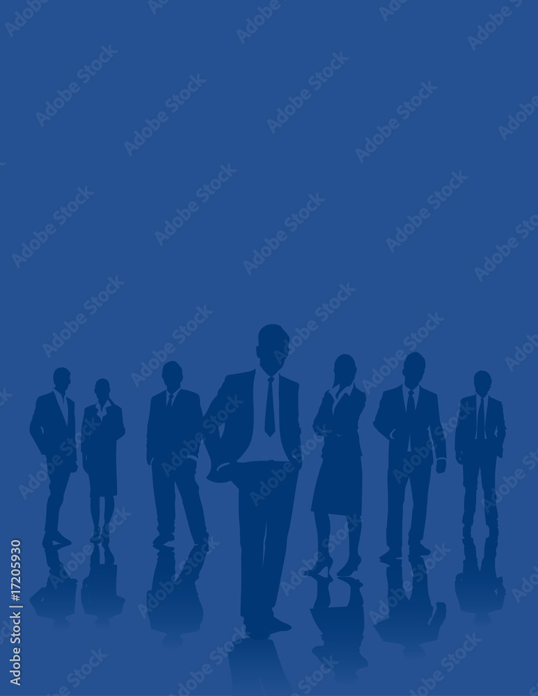 vector business people background