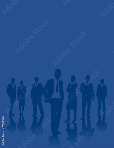 vector business people background