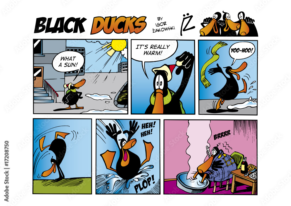 Black Ducks Comic Strip episode 22
