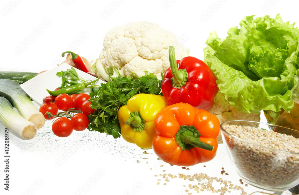 Fresh Vegetables, Fruits and other foodstuffs. Fresh Vegetables, Fruits and other foodstuffs.