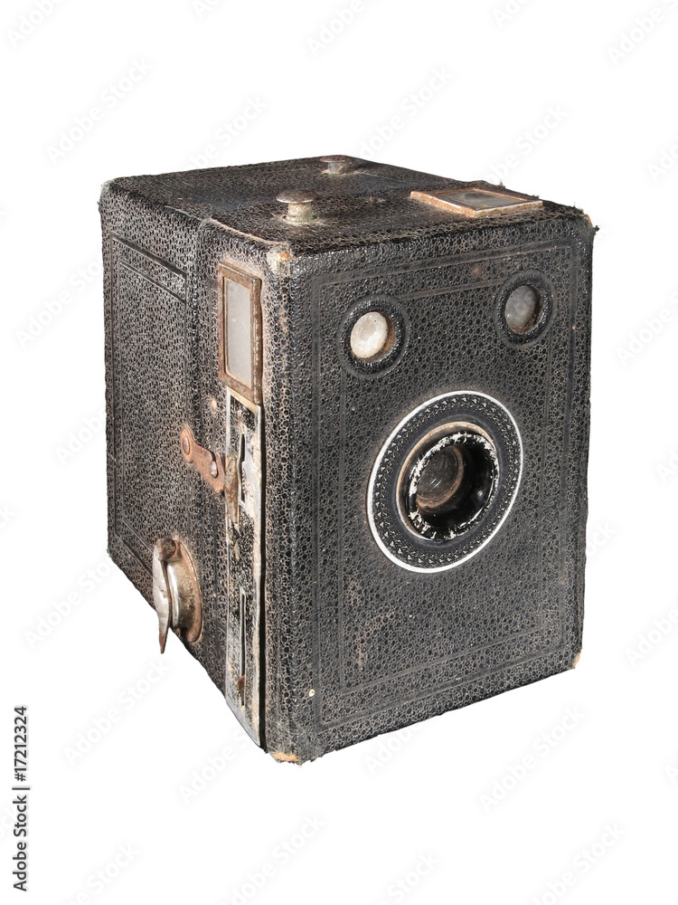 Antique box camera