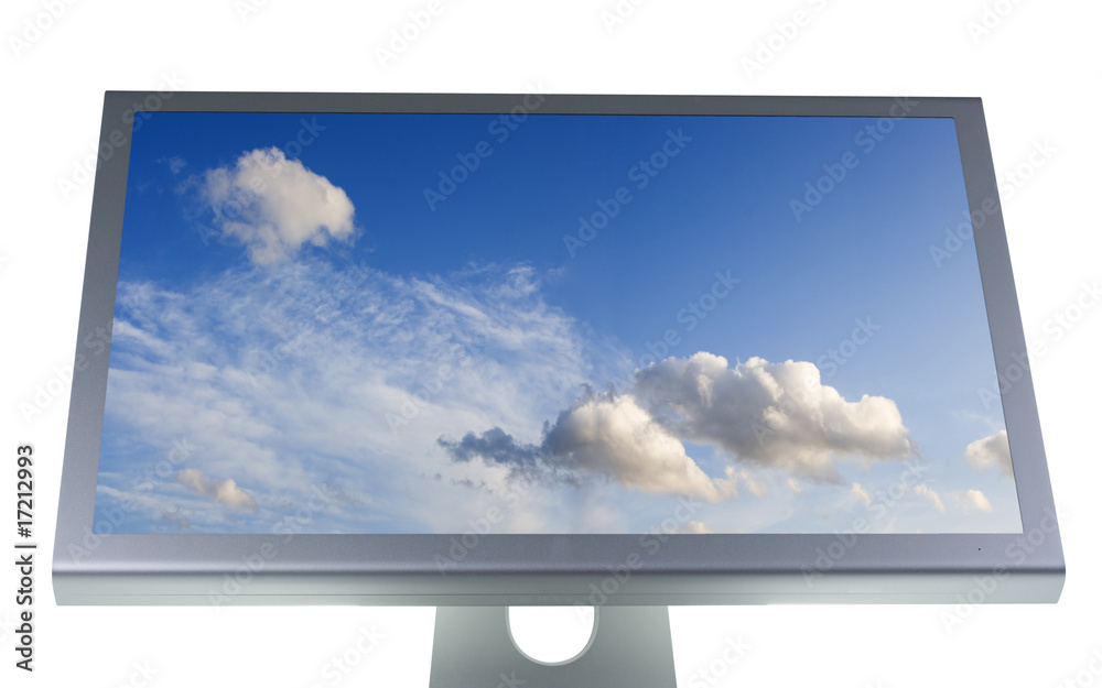 Fototapeta premium lcd monitor flat screen
