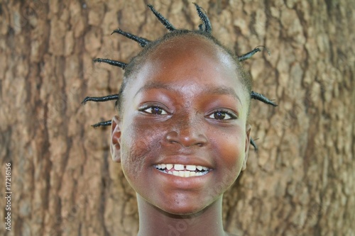 sourire du Burkina photo