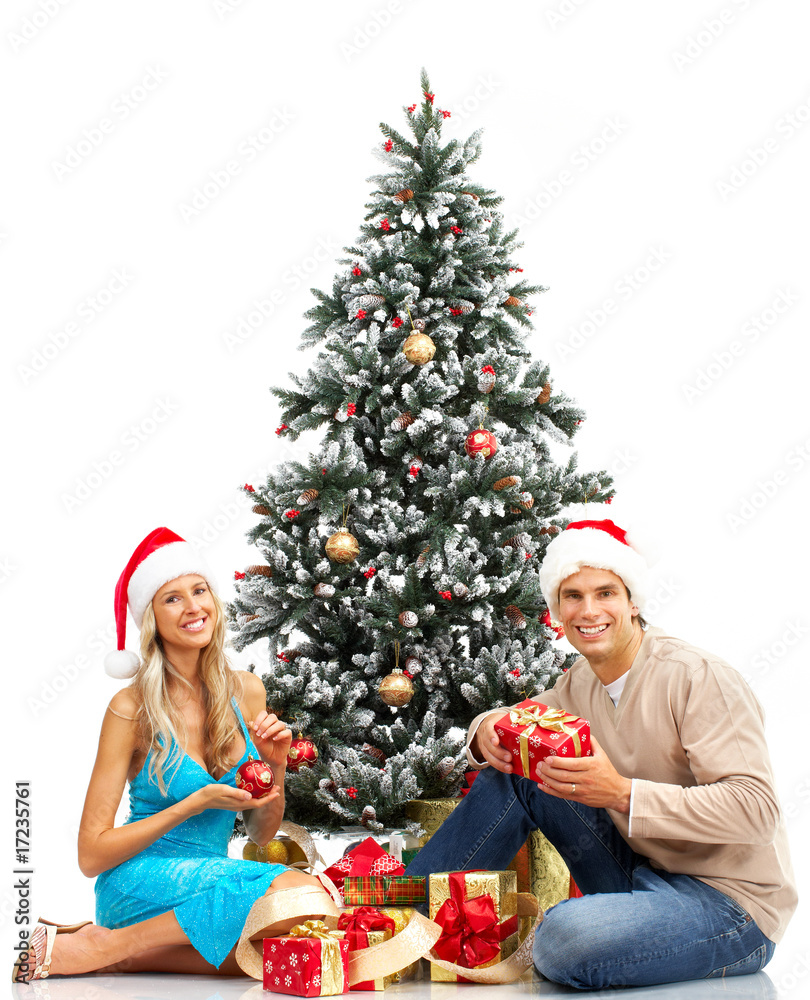 Christmas couple Christmas couple