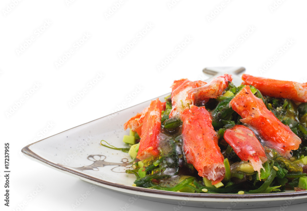 Japanese Cuisine - Crab sticks Salad Japanese Cuisine - Crab sticks Salad