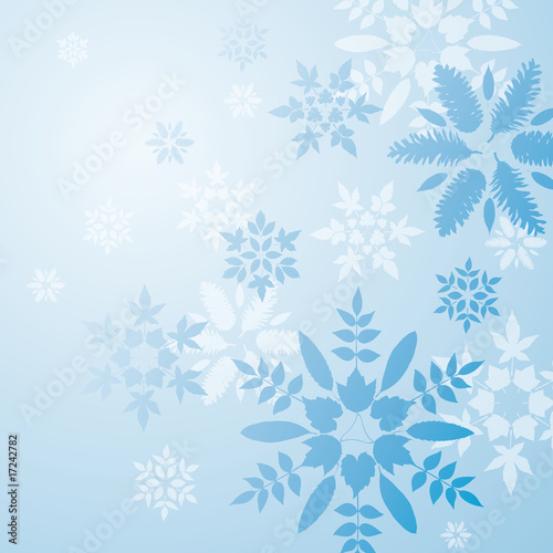 green snow background