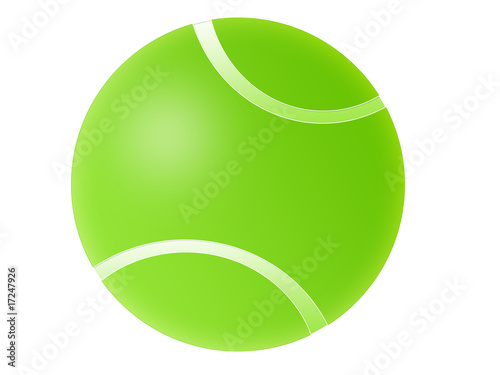 Tennis Ball Illustration photo