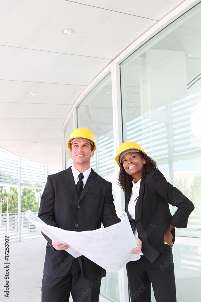Diverse Business Construction Team Diverse Business Construction Team