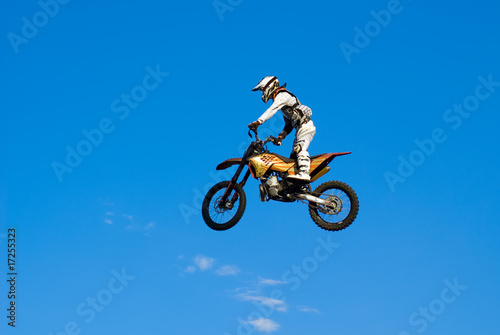 flying biker