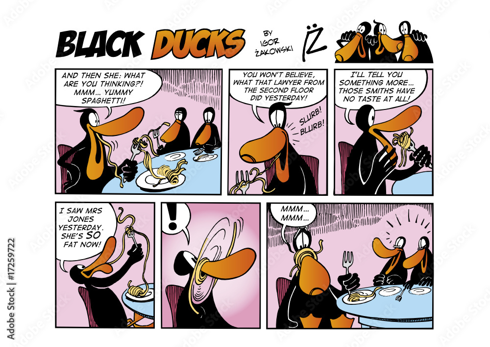 Black Ducks Comic Strip episode 24 Black Ducks Comic Strip episode 24