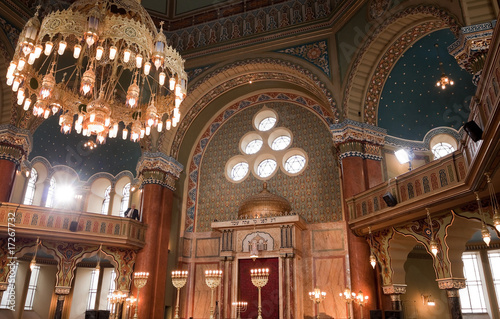 interior of Sofia synagogue