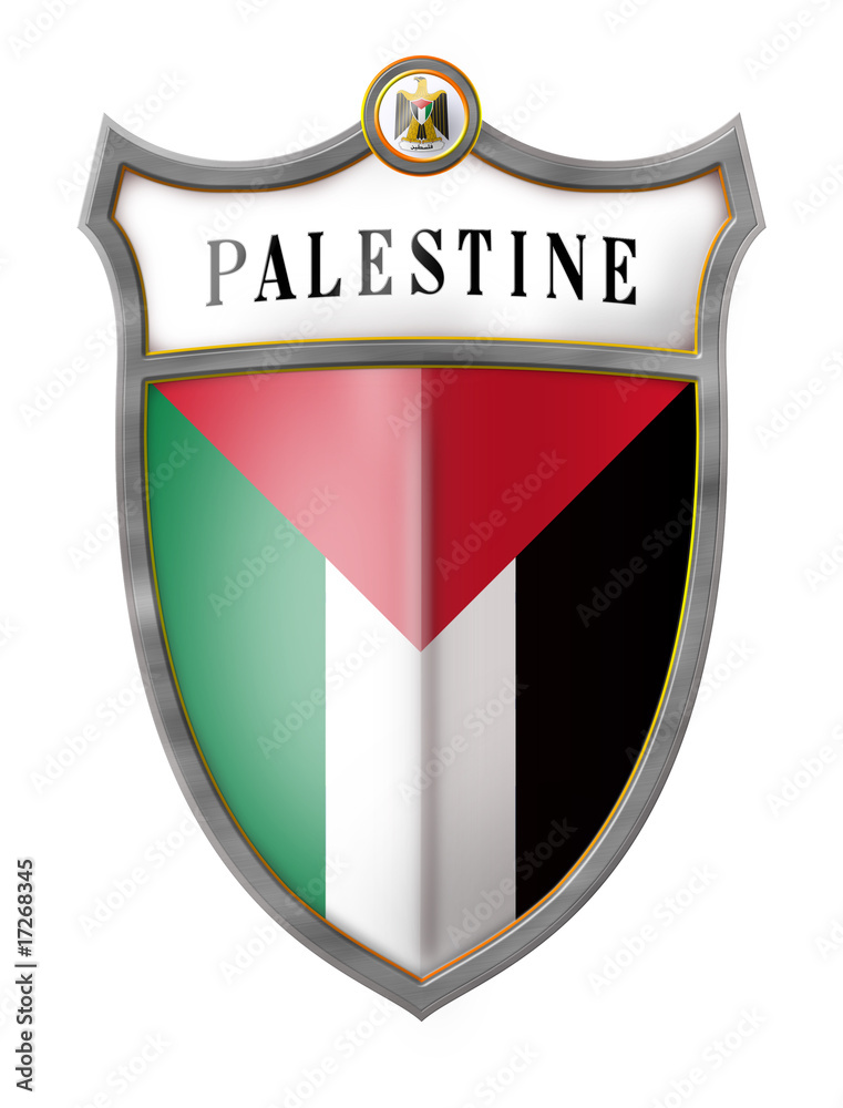 palästina palestine flag flagge fahne schild button icon Stock Illustration  | Adobe Stock