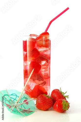 strawberry drink photo