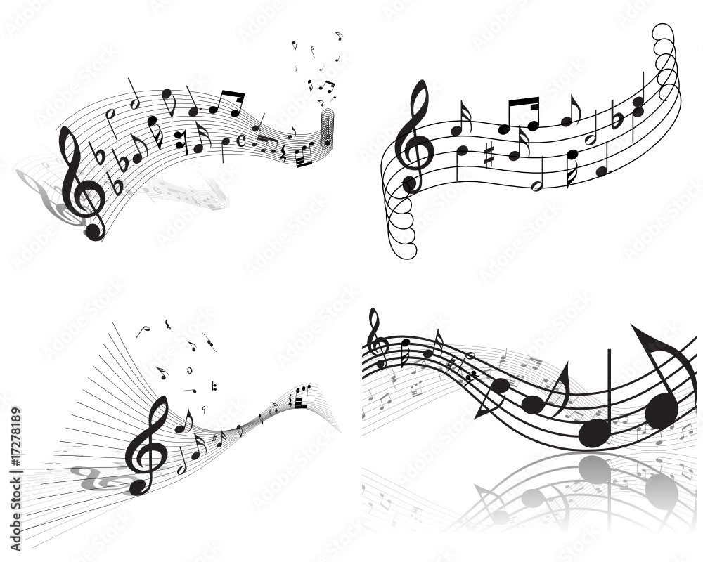 notes backgrounds set notes backgrounds set
