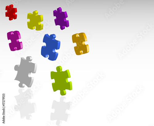 puzzle ,  jigsaw background