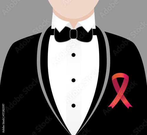 formal event red ribbon