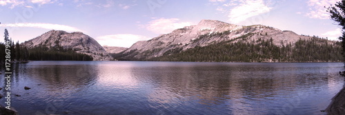 panoramic view in yosemite national park