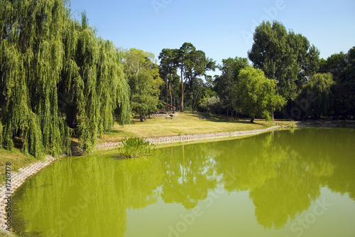 Foto Central park of Debrecen city, Hungary