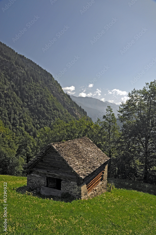 0212 - Hütte im Tessin