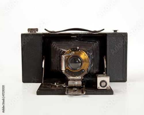 Ancient Camera in front view