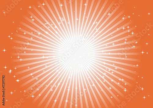 Explosion of star