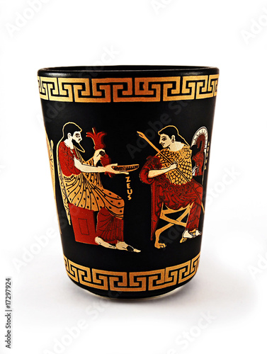 Greek art cup