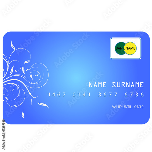 Bank credit card