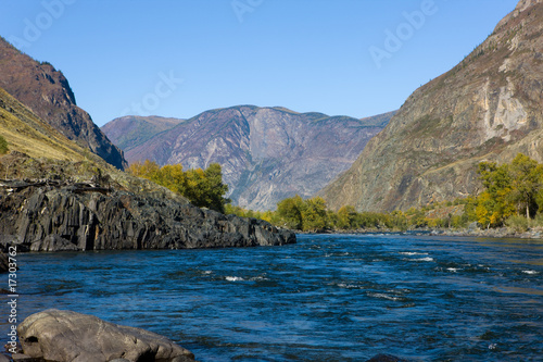 mountain river Chulyshman