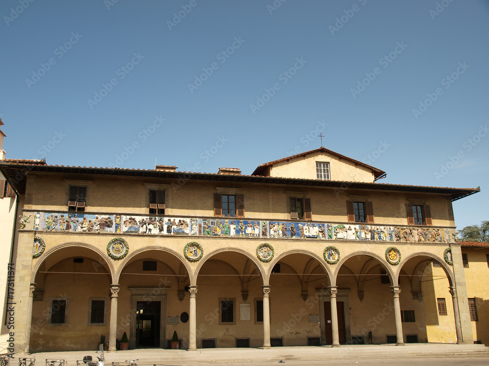 The Ospedale del Ceppo - Pistoia Italy