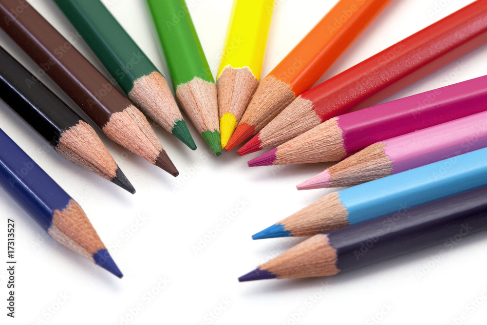 Fototapeta premium crayons de couleur