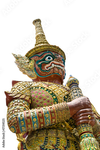 Thai guardian statue © Andreas Gradin
