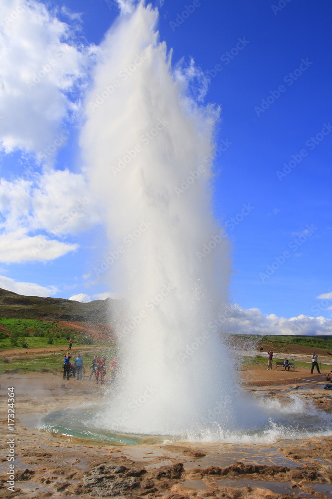 Fototapeta premium Geysir Strokkur