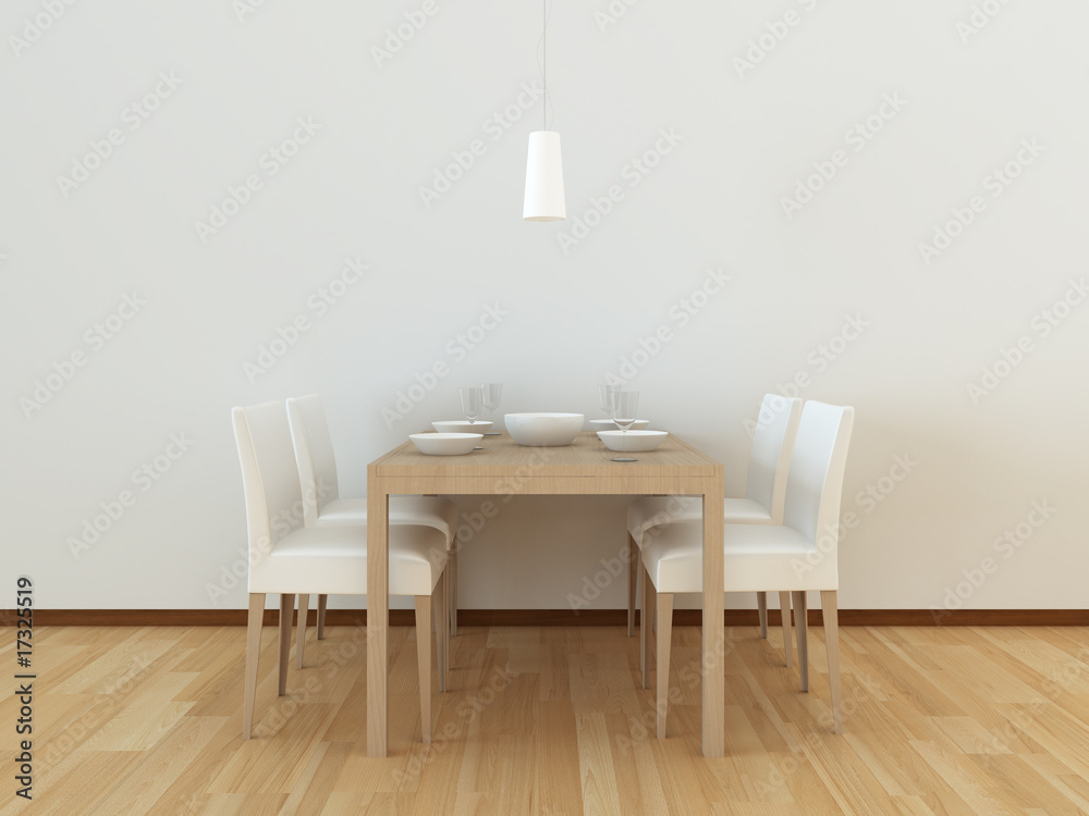 Modern dining room Modern dining room