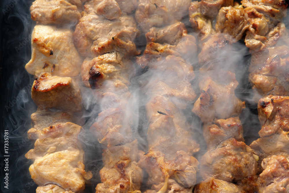 Obraz premium meat grill