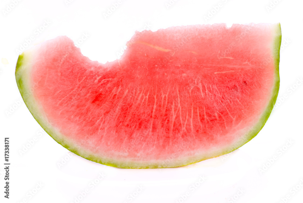 Pice of watermelone on on white backgroung Pice of watermelone on on white backgroung
