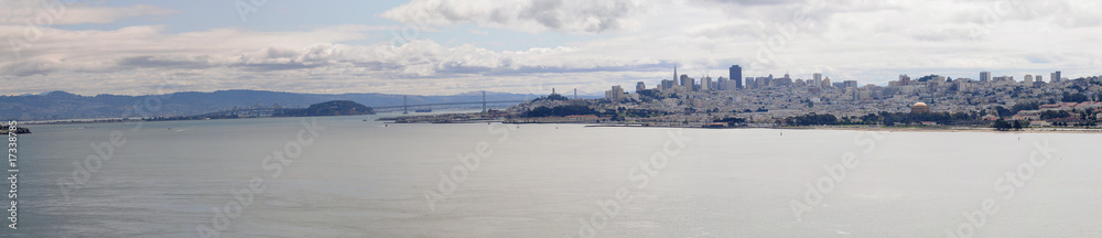 Panorama of San Francisco Bay