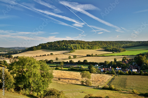 View across oxfordshire photo