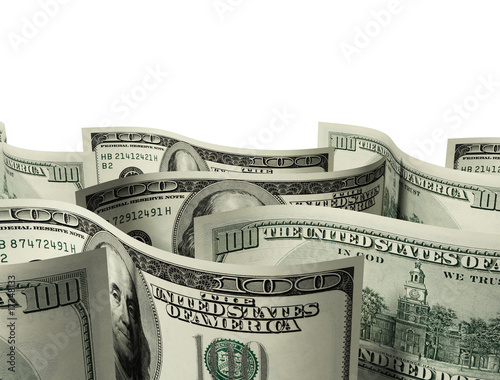 $100 banknotes background