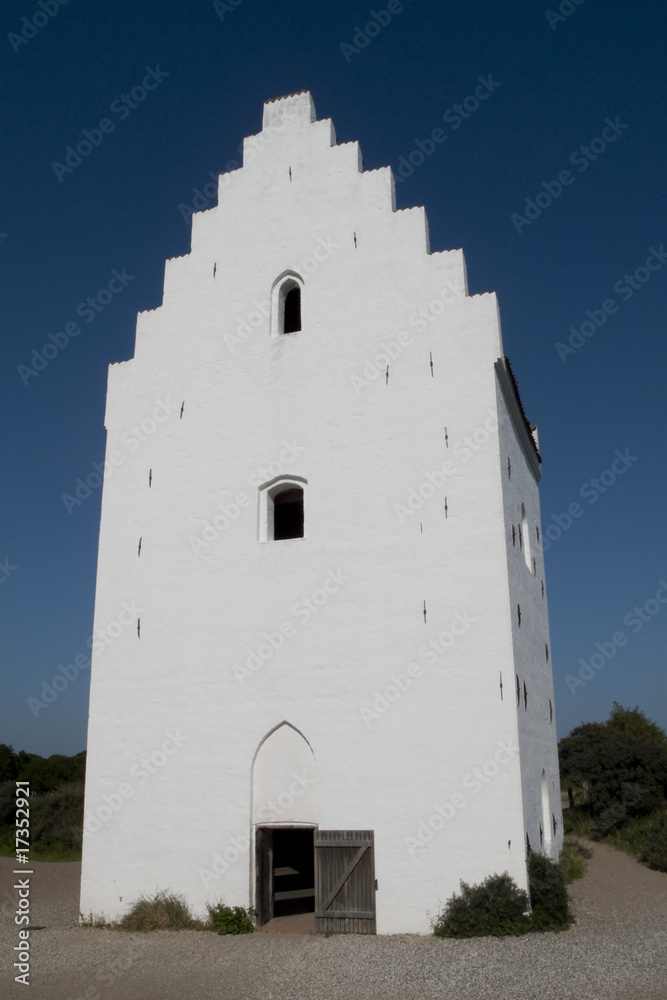 Fototapeta premium Tilsandede Kirke